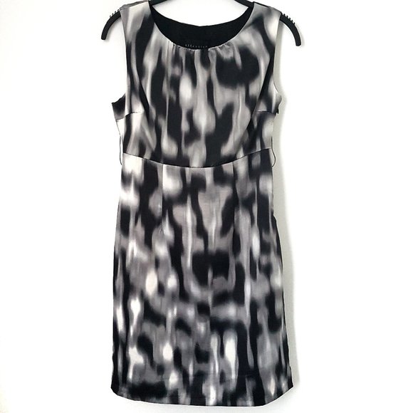 Attention Black/Gray Sleeveless Dress, XS - NWT - Picture 1 of 7